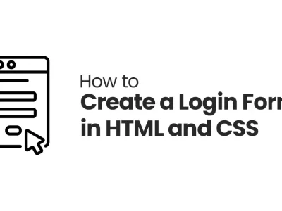 How to Create a Login Form in HTML and CSS