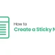 How to Create a Sticky Navbar