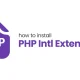 How to Install PHP Intl Extension