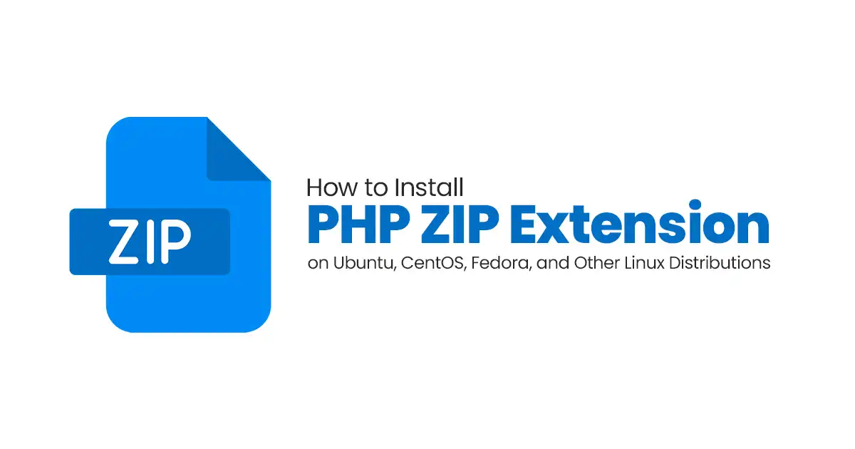 How to Install PHP ZIP Extension