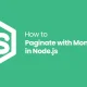 How to Paginate with Mongoose in NodeJs