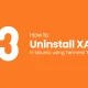 How to Uninstall XAMPP in Ubuntu using Terminal